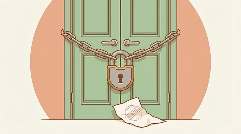 Closed panels illustration