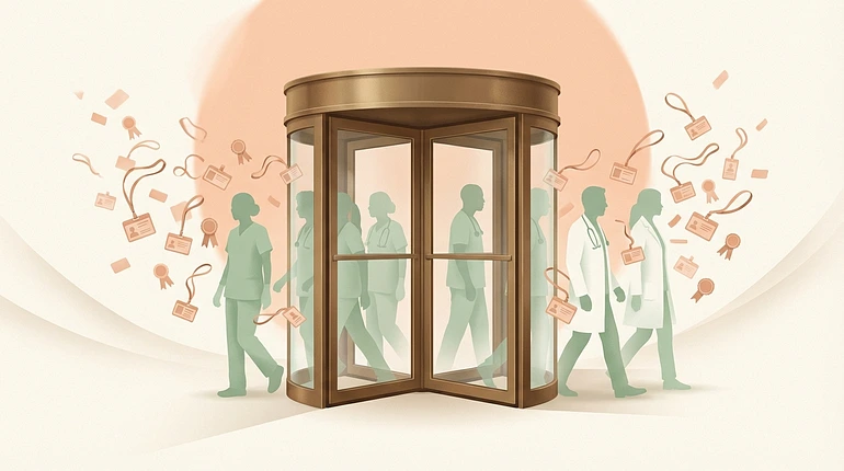 Clinician turnover illustration